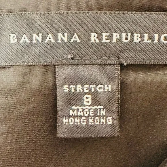 Banana Republic black strap mini dress - Picture 7 of 7